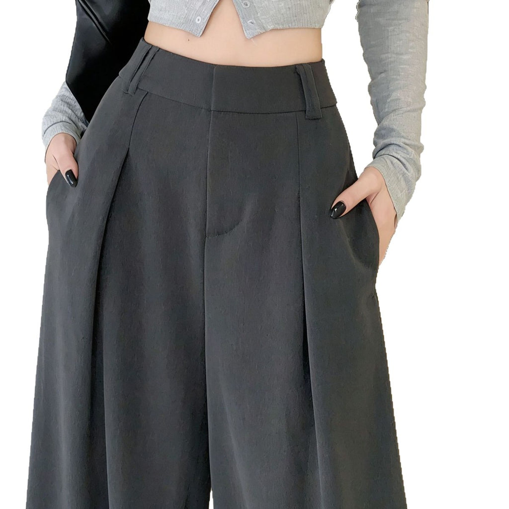 Pantalón recto de tiro alto