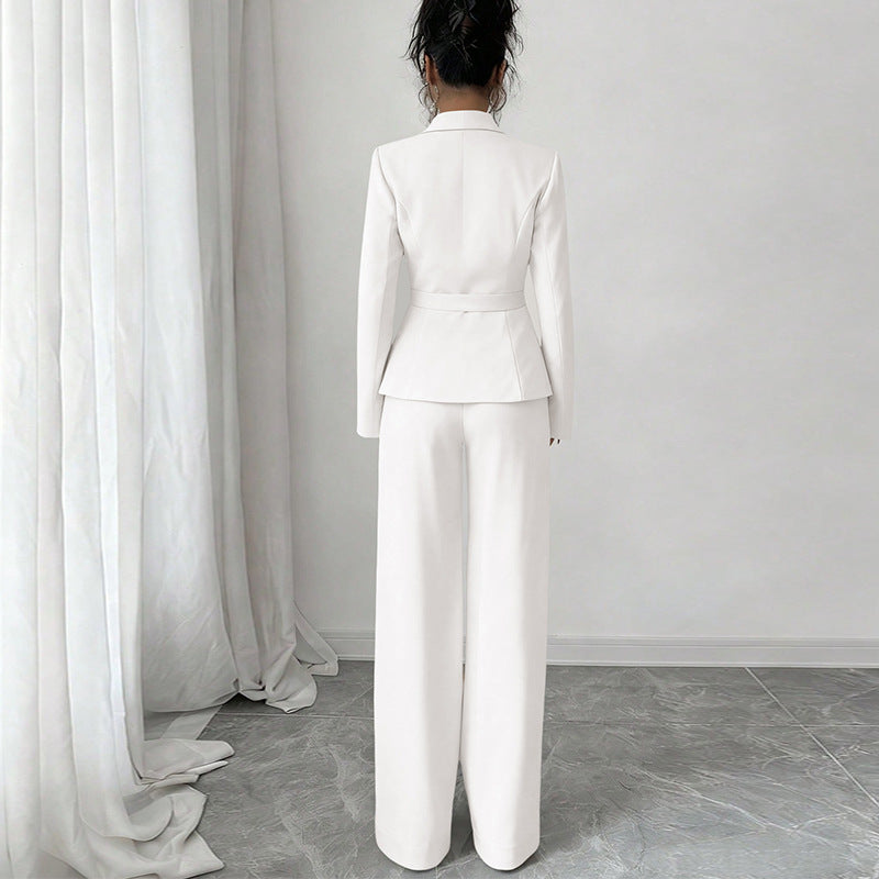 Conjunto elegante de dos piezas con pantalón