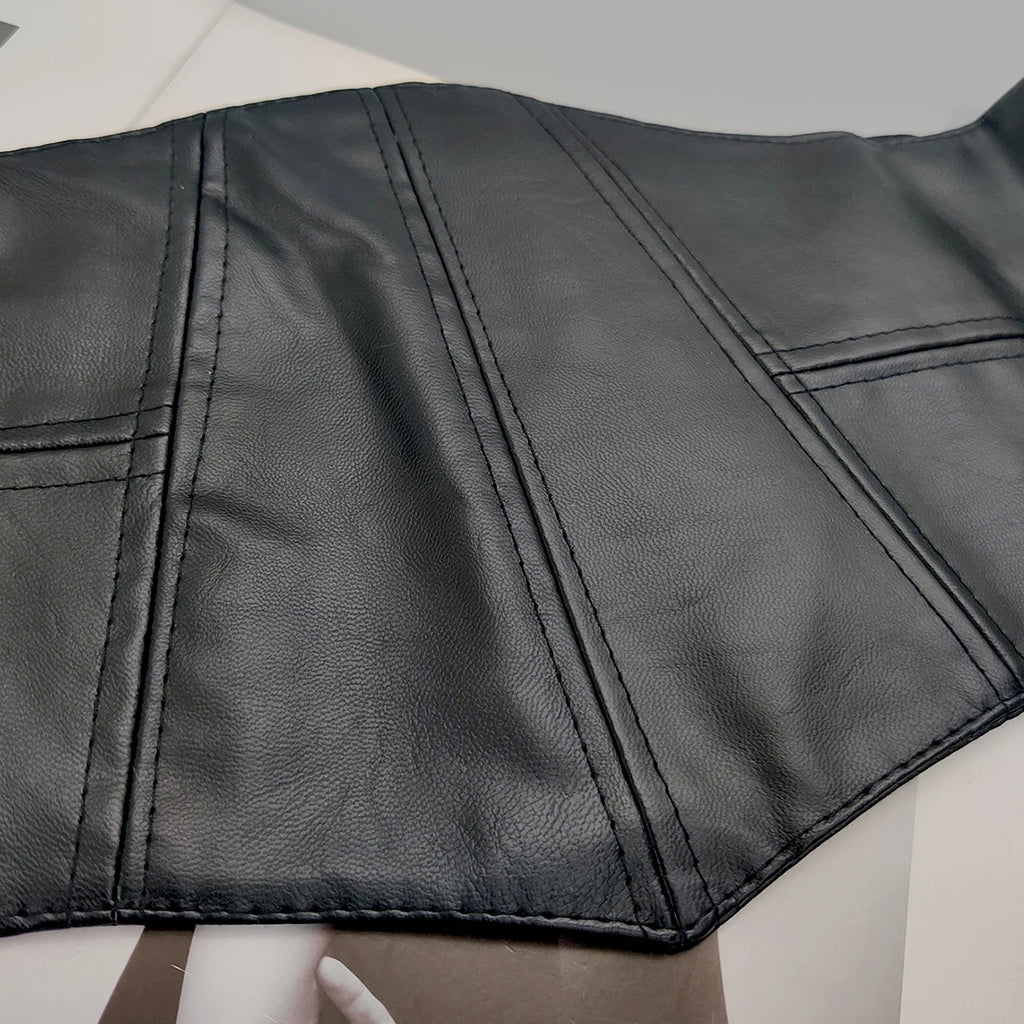 Cinturón corsé elástico negro tallas grandes