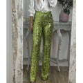 Pantalón acampanado de lentejuelas