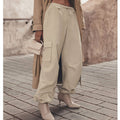 Pantalón recto holgado
