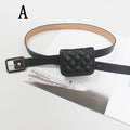 Minicinturón de cadena negra