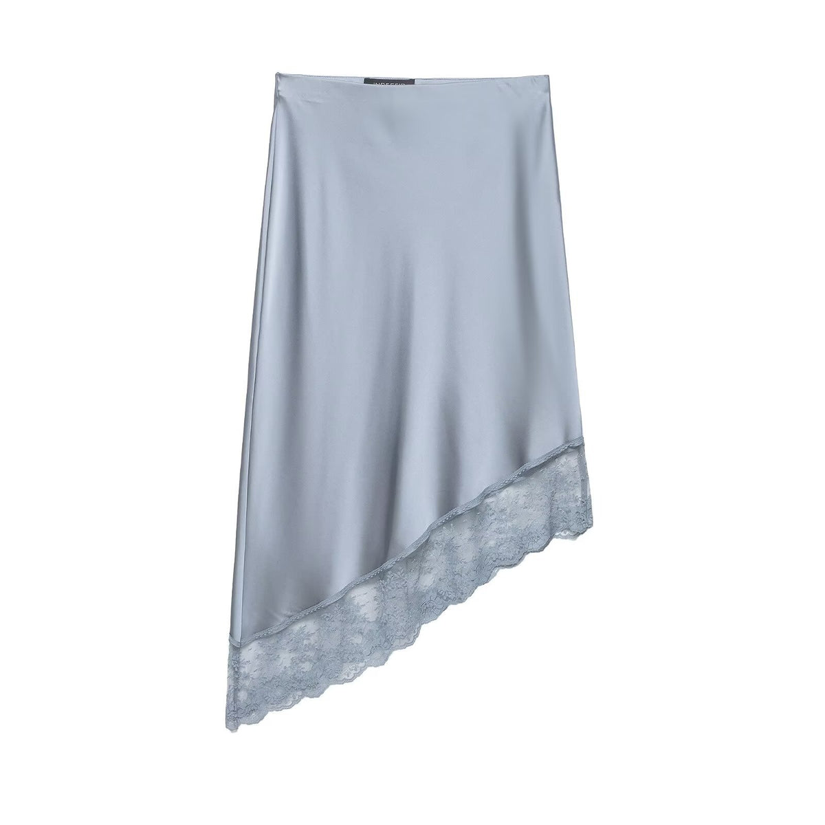 Vestido midi asimétrico de corte elegante